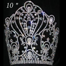 10inches Height Large Pageant Crown