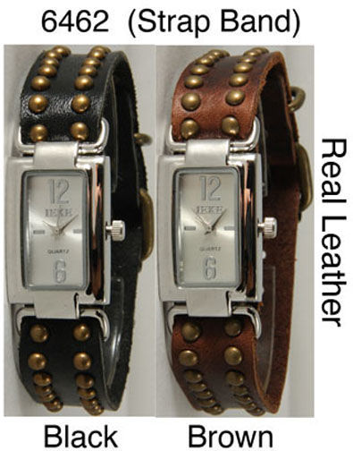 Leather Strap Band Fashion Watch