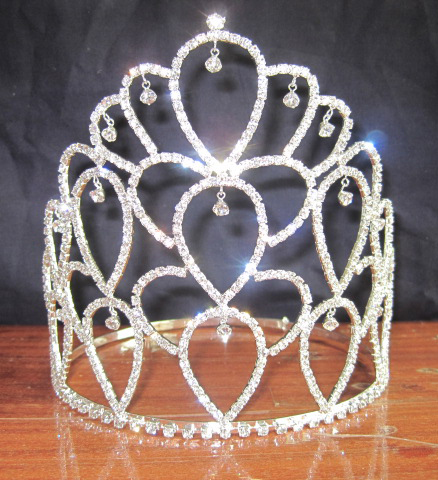 Pageant Crystal Heart Crown